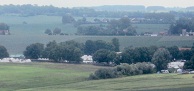 Allied camp in Hougomont garden