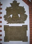 Memorial stone in Maria-Magdalena-Church 